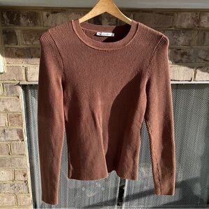 Abercrombie Brown Long Sleeve Size M